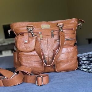 SHUTTERbag Heirloom Bag Large Brown Backpack, Shoulder Bag, DSLR Camera Bag